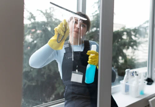 Nettoyage de vitres intérieures et extérieures à Magny-Vernois